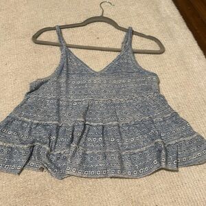 American eagle flowly blouse